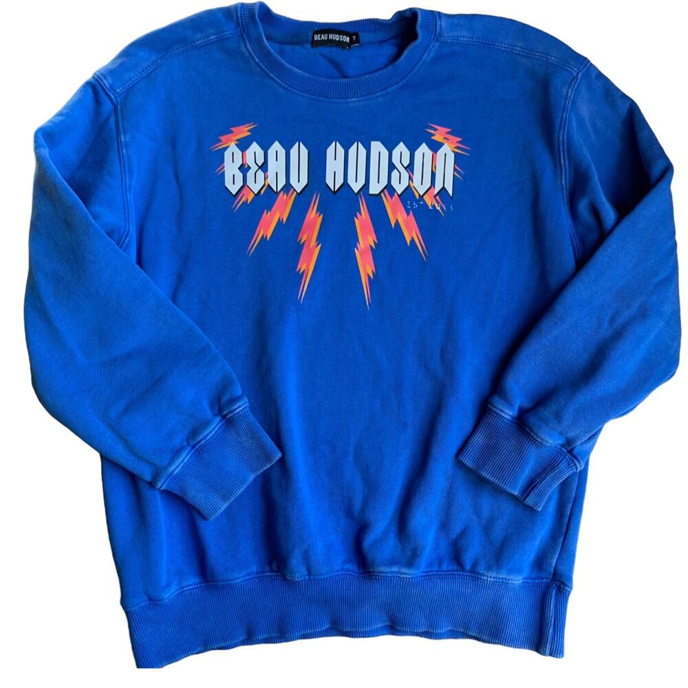 Beau Hudson 🔥 Crewneck Flame Pullover (7) - Picture 5 of 6